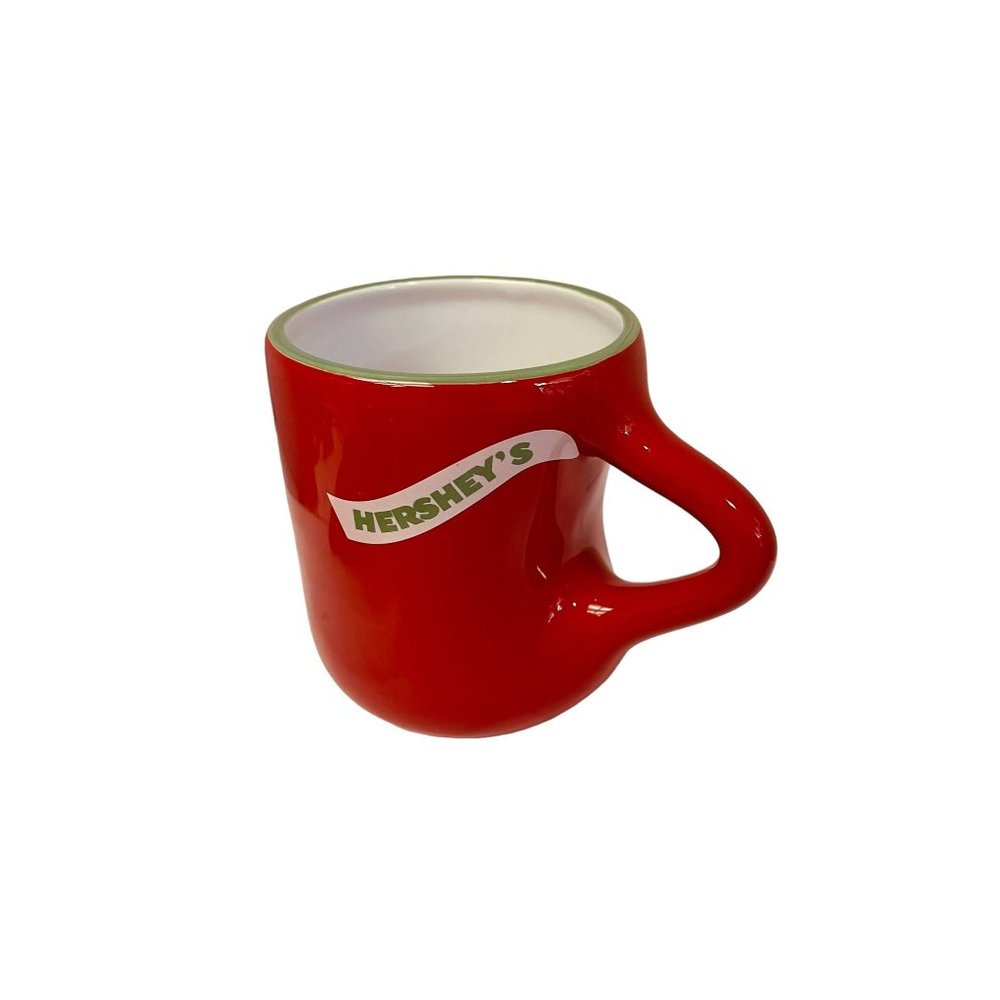 Fitz Floyd Collectible Coffee Mug Cup Kisses Hidden Kisses Collection Red‎ 14oz